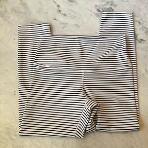 DYI Striped Black and White Leggings